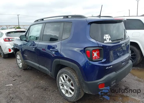 2021 Jeep Renegade Latitude 4X4 from USA, damaged, VIN ZACNJDBB6MPN32519